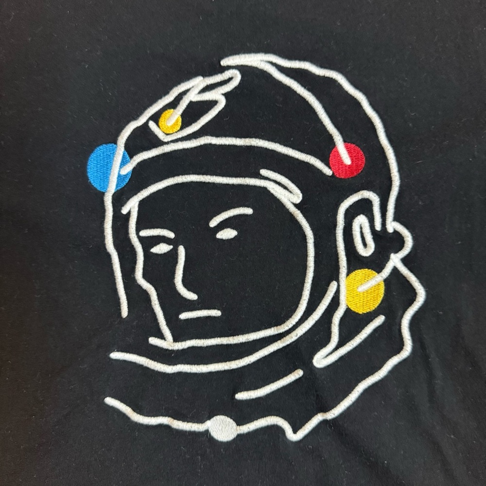 Billionaire Boys Club Astronaut Applique Black Shirt - Picture 2 of 5